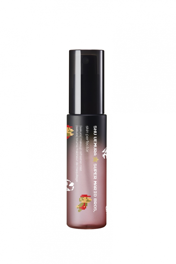 shu uemura X Super Mario Bros Collection, Skin Perfector Makeup Refresher Mist (50ml) in Sakura-Pamper.my