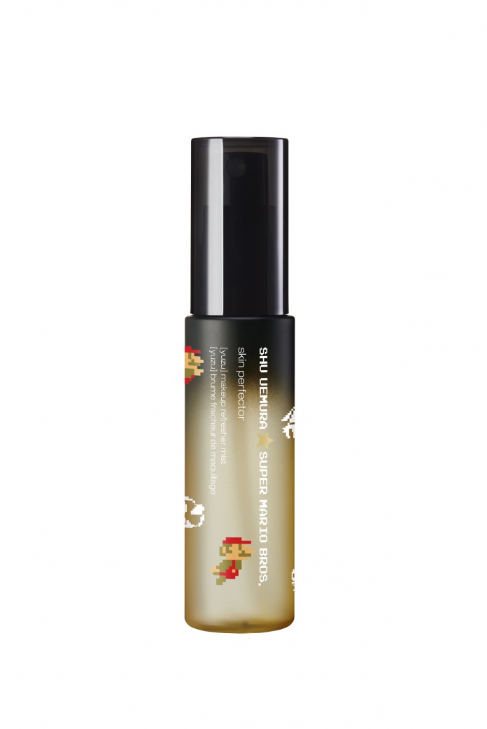 shu uemura X Super Mario Bros Collection, Skin Perfector Makeup Refresher Mist (50ml) in Yuzu-Pamper.my