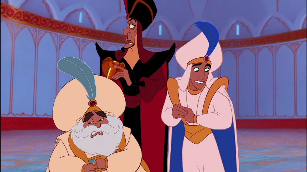 Sultan, Jafar, Aladdin animation-Pamper.my