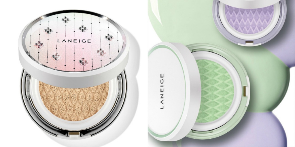 Sparkle From Your Skin To Your Cushion With LANEIGE Skin Veil Base Cushion and Swarovski BB Cushion-Pamper.my