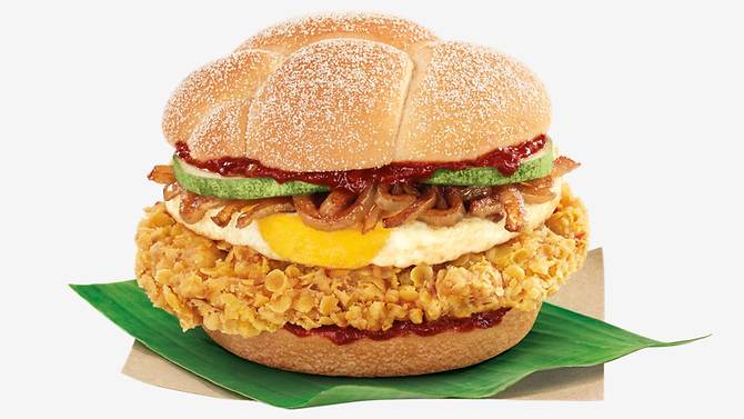 McDonald's Singapore Nasi Lemak Burger-Pamper.my