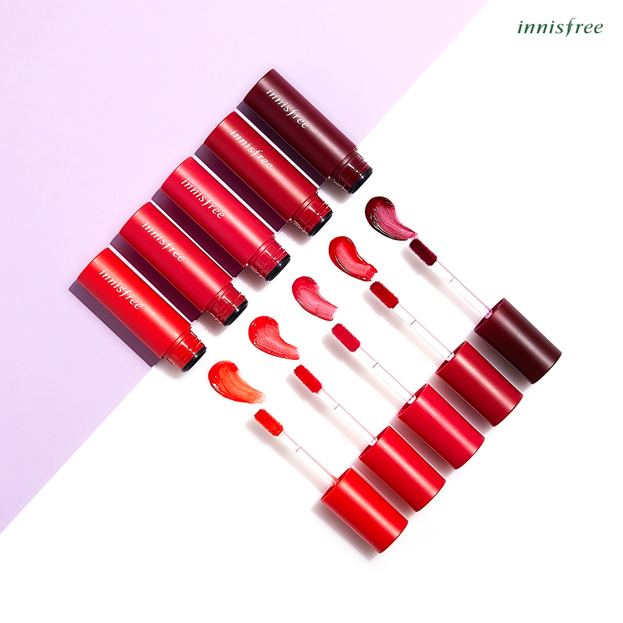 Bright, Smudge-Proof Lips With innisfree Vivid Cotton Ink Lip Tints-Pamper.my