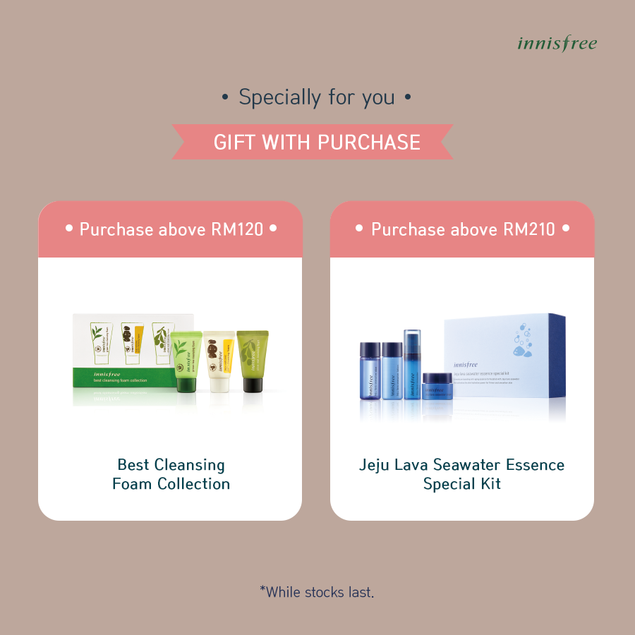 innisfree Malaysia August 2017 Promo-Pamper.my