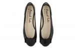 9. Henrietta Tux Bow in Black Patent Croc, Patent Leather_2