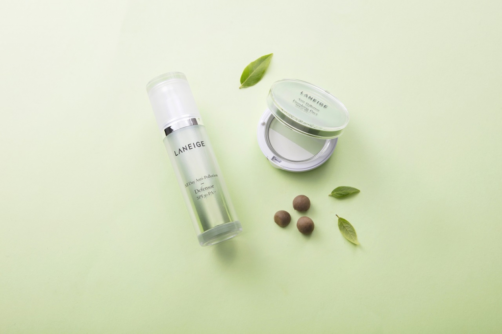 Laneige Anti-Pollution Line, Anti-Pollution Defensor+Pact-Pamper.my