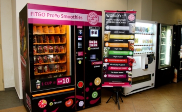 ProYo Smoothie Vending Machine “Fit Smoothie” for Healthy Choices On-the-Go