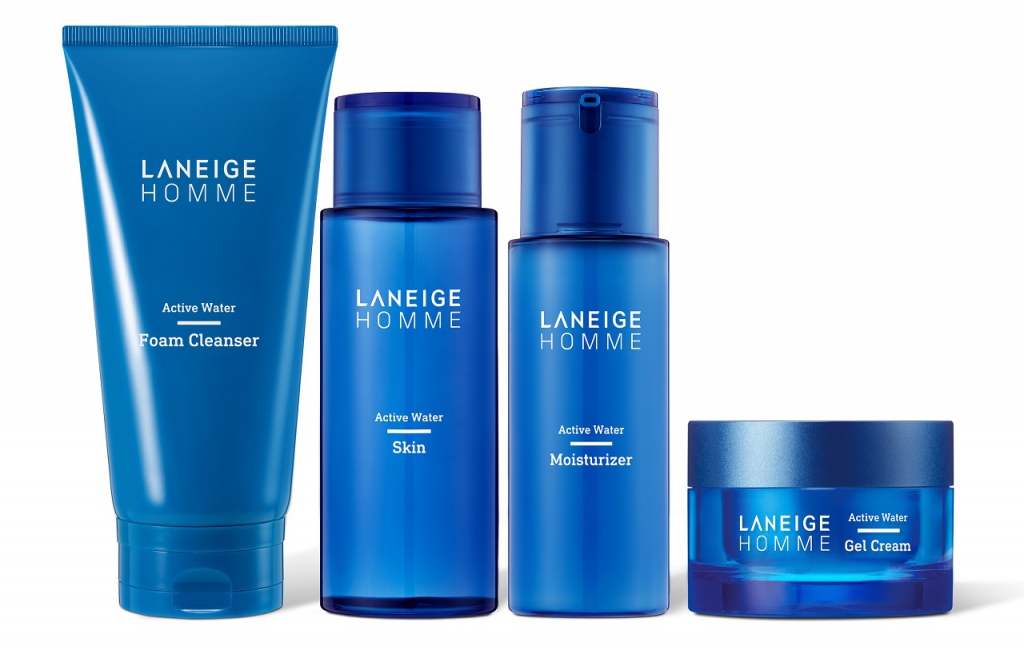 Calling All Gents! Laneige's New Homme Active Water Line Is What You Need For Refreshed, Moisturized Skin-Pamper.my