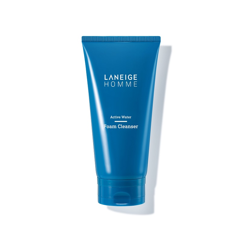 LANEIGE HOMME Active Water Foam Cleanser-Pamper.my