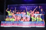 Peter Lee Jae Yoon (back row, first from left) and Philippe Le-Bretton (back row, third from right) posing with the 6KM & 12KM winners from both men and women’s categories.