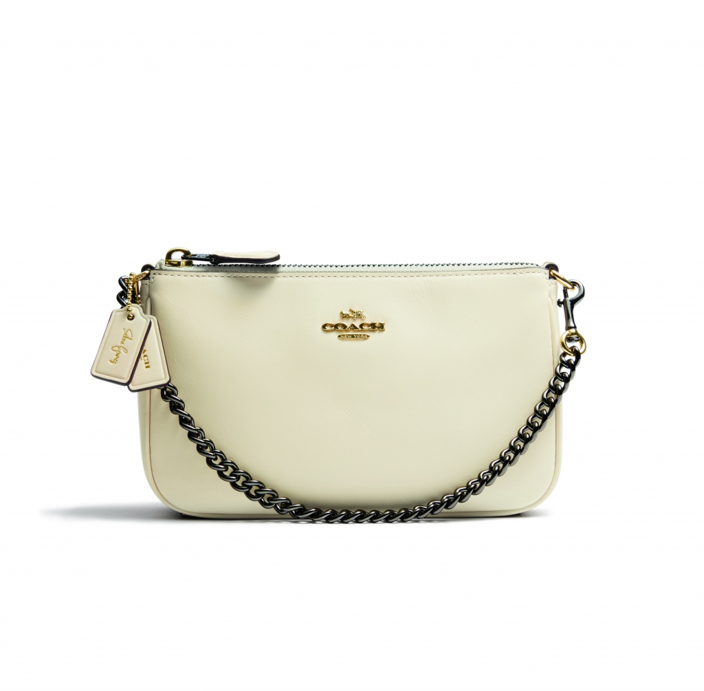 Selena Wristlet in Selena White a