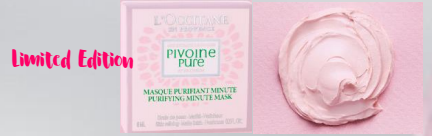 L'Occitane Pivoine Sublime skincare range, Purifying Minute Mask-Pamper.my
