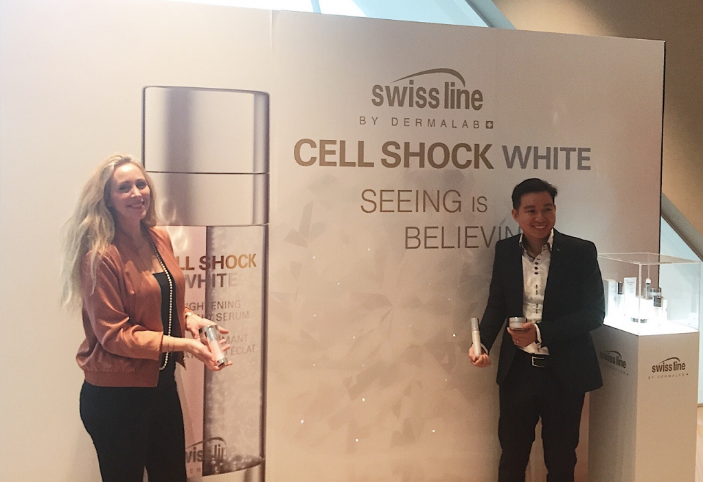 #Scenes: Swiss line Launches Reformulated Cell Shock White Collection-Pamper.my