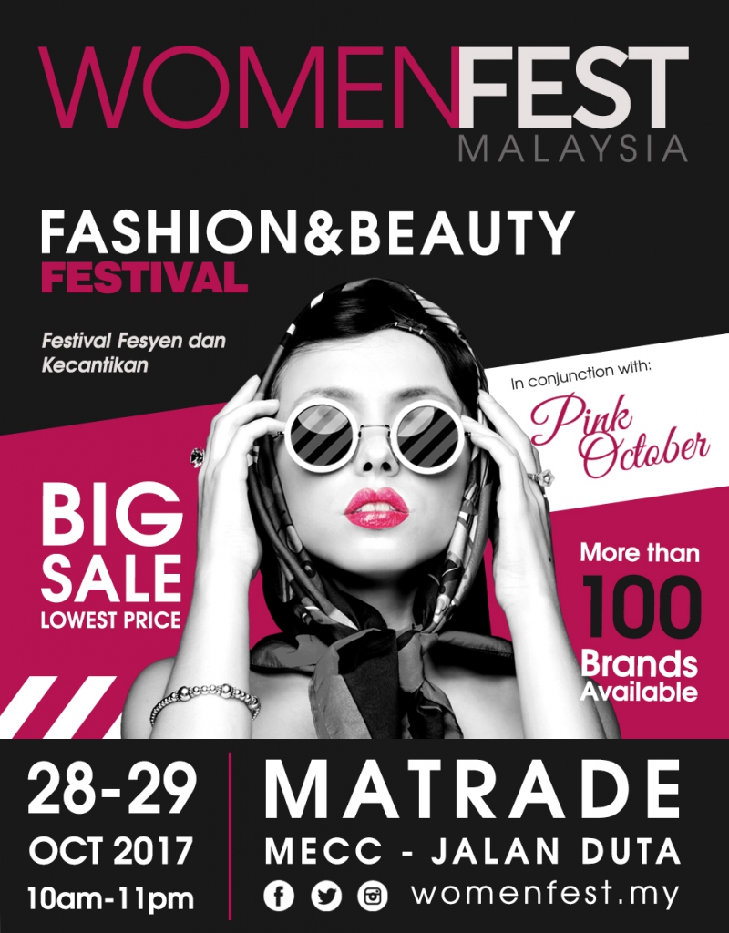 Celebrate Pink October At The First Ever WomenFest Malaysia 2017-Pamper.my