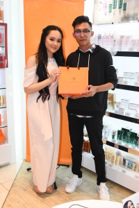 #Scenes: Popular Young Actress, Hannah Delisha Shares About Guerisson's New Red Ginseng Series To Her Fans At Sasa, IOI City Mall Putrajaya-Pamper.my