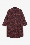MOA SHIRT DRESS WHIT RED