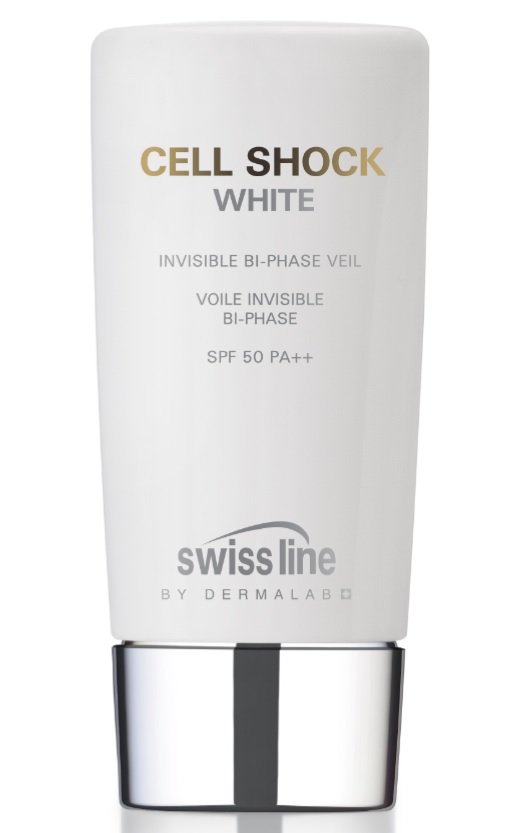 Swiss line Cell Shock White Invisible Bi-Phase Veil SPF 50 PA++-Pamper.my