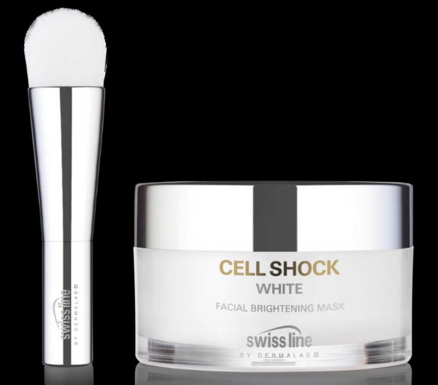 Swiss line Cell Shock White Facial Brightening Mask-Pamper.my