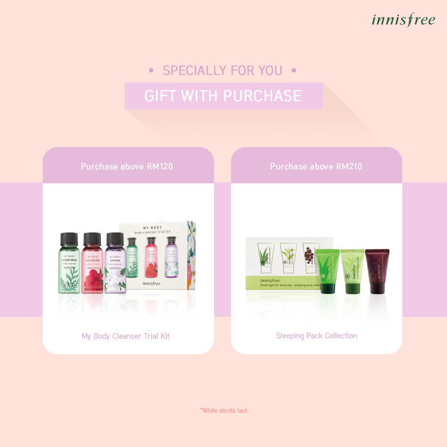 innisfree Malaysia October 2017 Promotion-Pamper.my