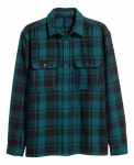 Checked Shirt (Turquoise) – RM 169.00