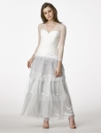 Duchess and Co AQUARIUS FEATHER TOP WHITE – RM429 & SAGITTARIUS LAYERED NET SKIRT SILVER – RM379-min