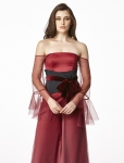 Duchess and Co CANCER OMBRE JUMPSUIT RED – RM509 & AQUARIUS CORSET BELT RED – RM199-min