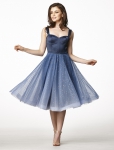 Duchess and Co PISCES SKATER DRESS BLUE – RM779-min