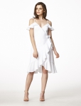 Duchess and Co VIRGO (NOW) WRAP DRESS WHITE – RM249-min