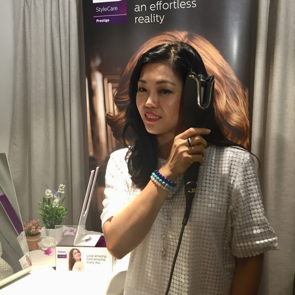 #Scenes: Get Fuss-Free, Effortless Curls With The New Philips StyleCare Prestige Auto Curler-Pamper.my