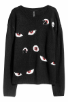 H&M Halloween 2017 Knitted jumper – RM 99.90 (ONLINE ONLY)
