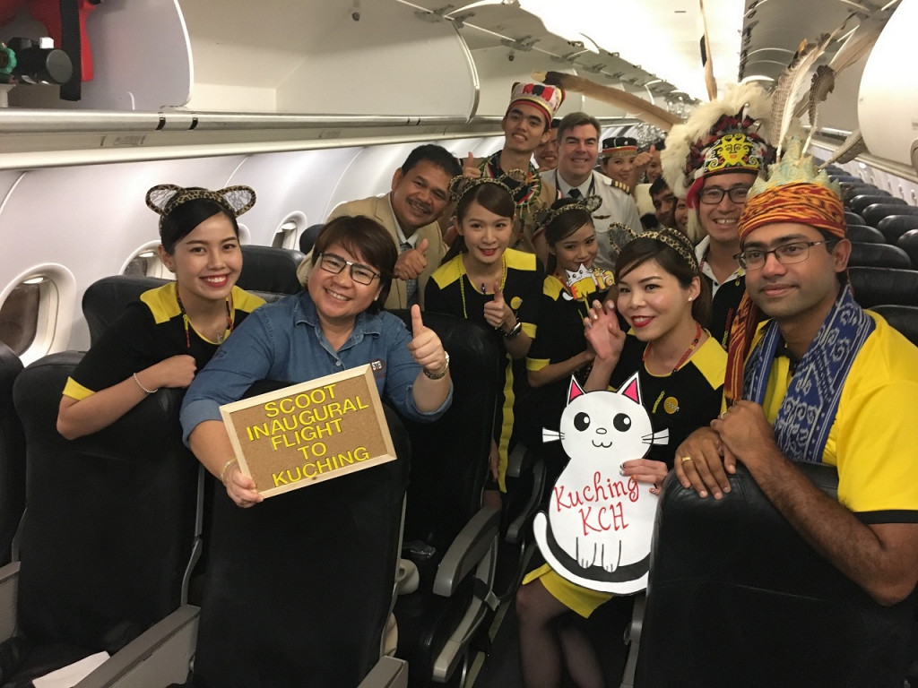 Scoot Officially Has Direct Flights From Singapore To Kuching, Sarawak-Pamper.my