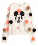 H&M AW17 Asia Keys, Pom Balls Sweater (White) – RM 129.00