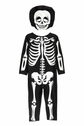 H&M Halloween Skeleton costume and mask - RM 99.90 (ONLINE ONLY)