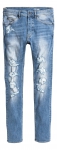 Skinny Ripped Jeans (Blue Light) – RM 149.00