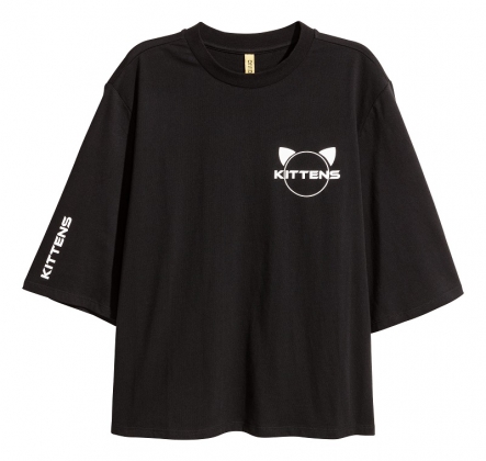 H&M AW17 Asia Keys, T-Shirt (Black) - RM 49.90