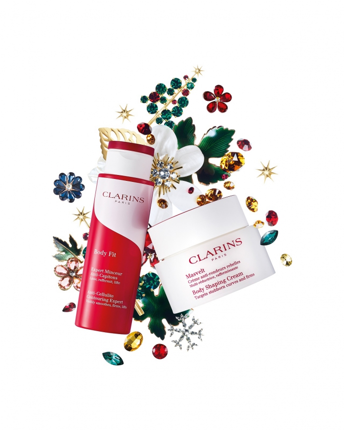 Clarins Holiday Precious, Body Contouring & Slimming Body Slimming Expert set-Pamper.my