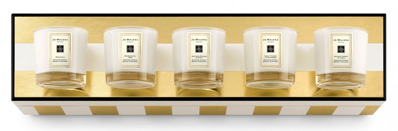 Jo Malone London Crazy Colourful Christmas Collection, Christmas Miniature Candle Collection 35gx5_RM495-Pamper.my