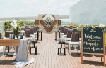 Four Points by Sheraton Puchong_s poolside deck is a chic and contemporary choice for a cocktail reception 1_Credit mention The Wedding Notebook, Inlight Photos