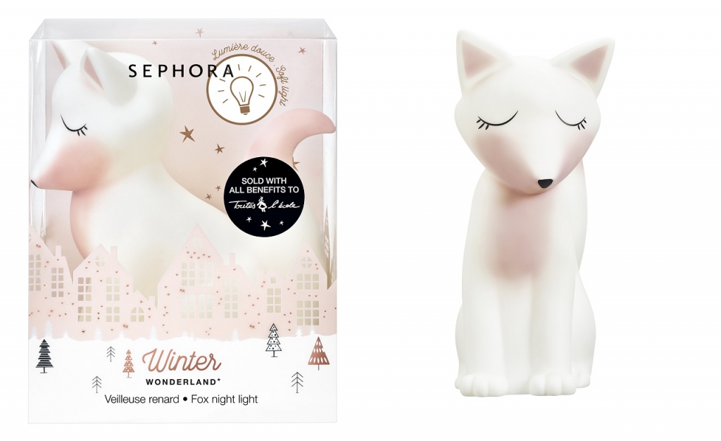 Sephora Collection Winter Wonderland, Fox Night Light-Pamper.my