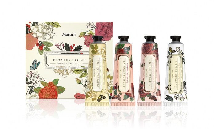 MAMONDE Flowers For Me Holiday Hand Cream Set-Pamper.my