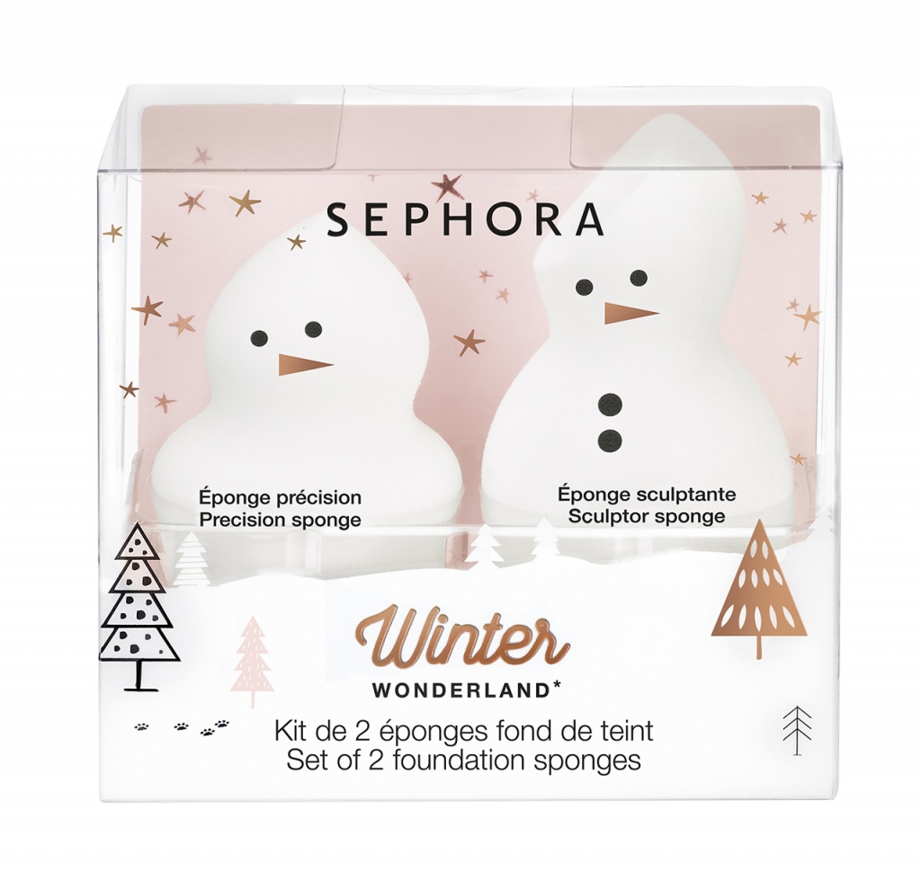 Sephora Collection Winter Wonderland, Set Of 2 Foundation Sponges-Pamper.my