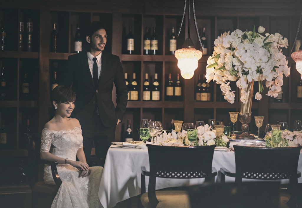 Sheraton Imperial Kuala Lumpur freestanding signature restaurant, Villa Danieli_s warm and rustic Italian feel is perfect for an intimate wedding 3