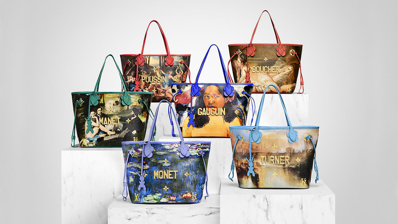 Louis Vuitton x Jeff Koons Masters Collection Mona Lisa Pochette