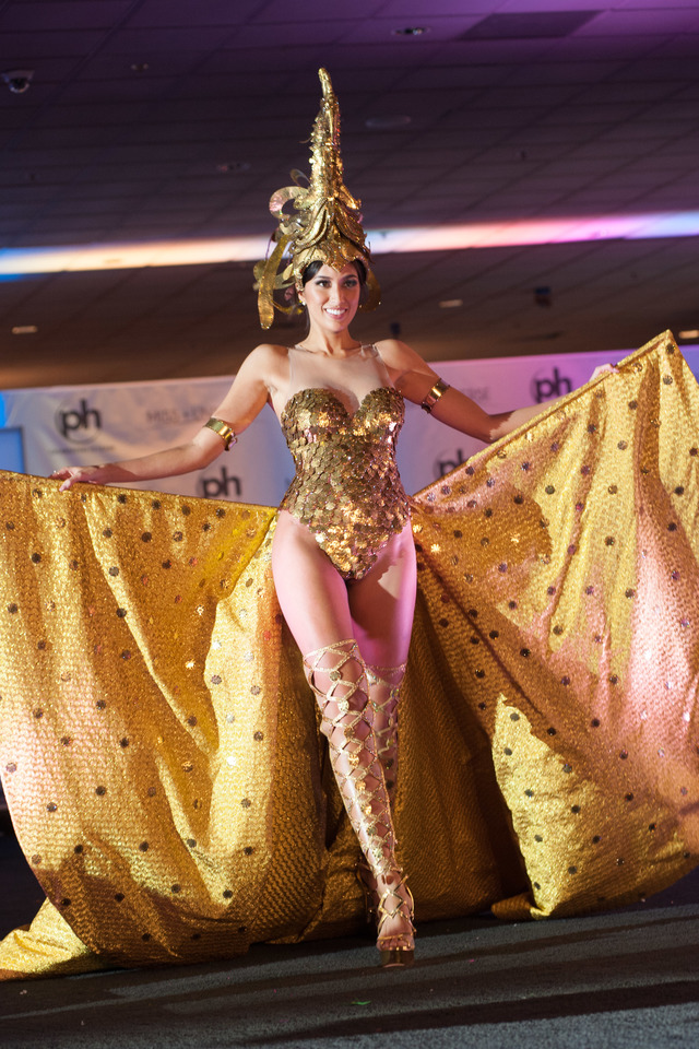 Rachel Peters, Miss Philippines 2017 debuts her National Costume on stage at Planet Hollywood Resort & Casino on November 18, 2017. The National Costume Show is an international tradition where contestants display an authentic costume of choice that best represents the culture of their home country. The Miss Universe contestants are touring, filming, rehearsing and preparing to compete for the Miss Universe crown in Las Vegas, NV. Tune in to the FOX telecast at 7:00 PM ET live/PT tape-delayed on Sunday, November 26, live from the AXIS at Planet Hollywood Resort & Casino in Las Vegas to see who will become the next Miss Universe. HO/The Miss Universe Organization