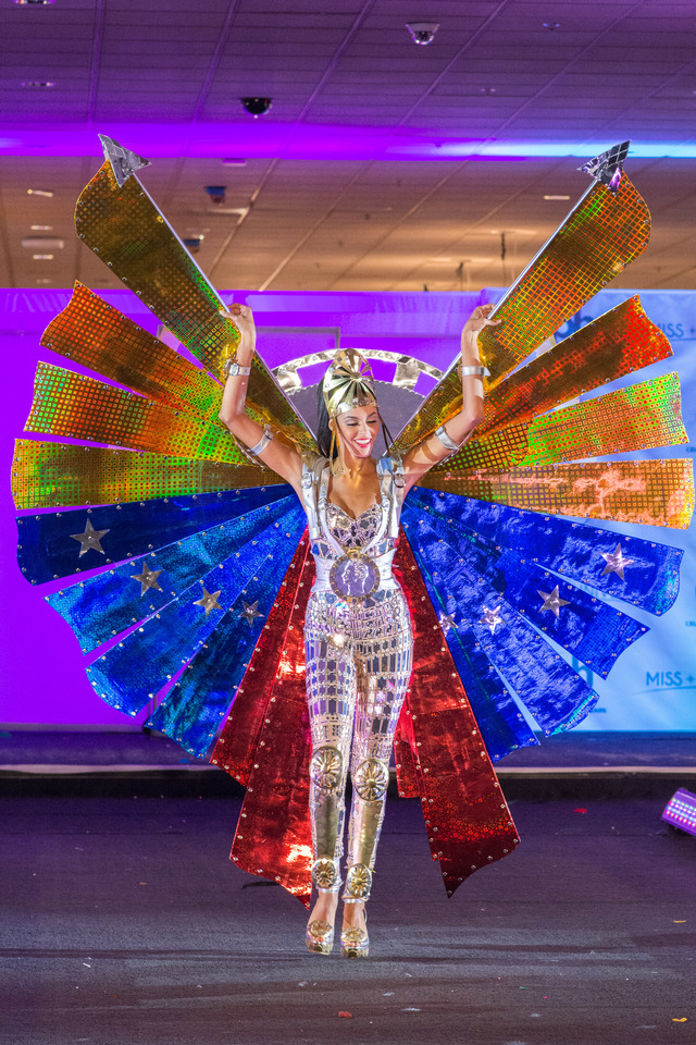 Keysi Sayago, Miss Venezuela 2017 debuts her National Costume on stage at Planet Hollywood Resort & Casino on November 18, 2017. The National Costume Show is an international tradition where contestants display an authentic costume of choice that best represents the culture of their home country. The Miss Universe contestants are touring, filming, rehearsing and preparing to compete for the Miss Universe crown in Las Vegas, NV. Tune in to the FOX telecast at 7:00 PM ET live/PT tape-delayed on Sunday, November 26, live from the AXIS at Planet Hollywood Resort & Casino in Las Vegas to see who will become the next Miss Universe. HO/The Miss Universe Organization