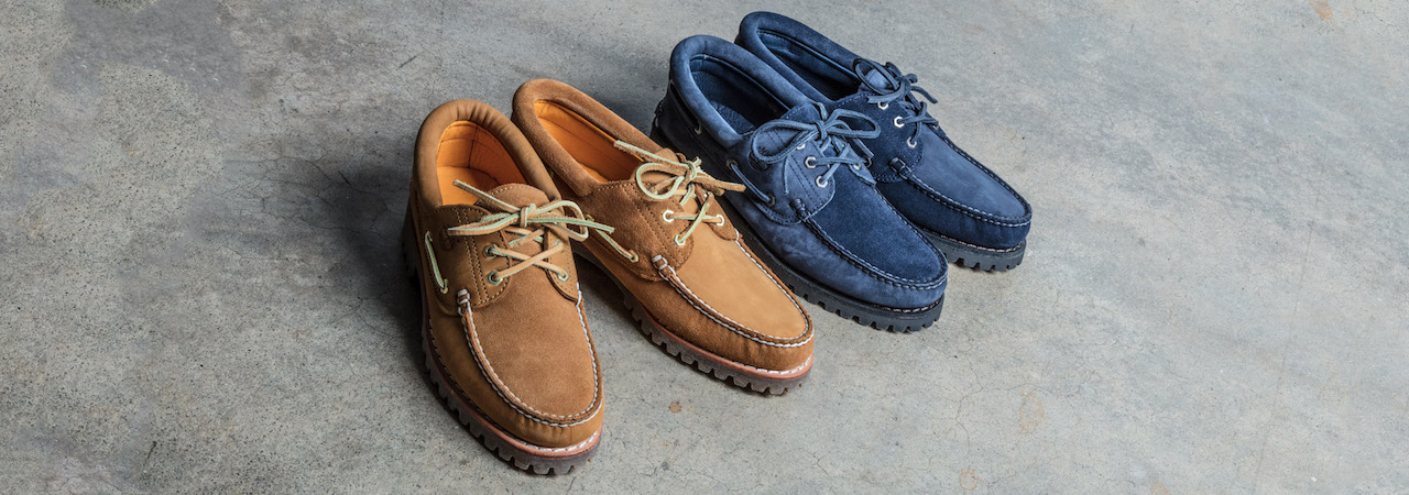 Timberland X Engineered Garments Launched Classic 3-Eye Lug Shoes