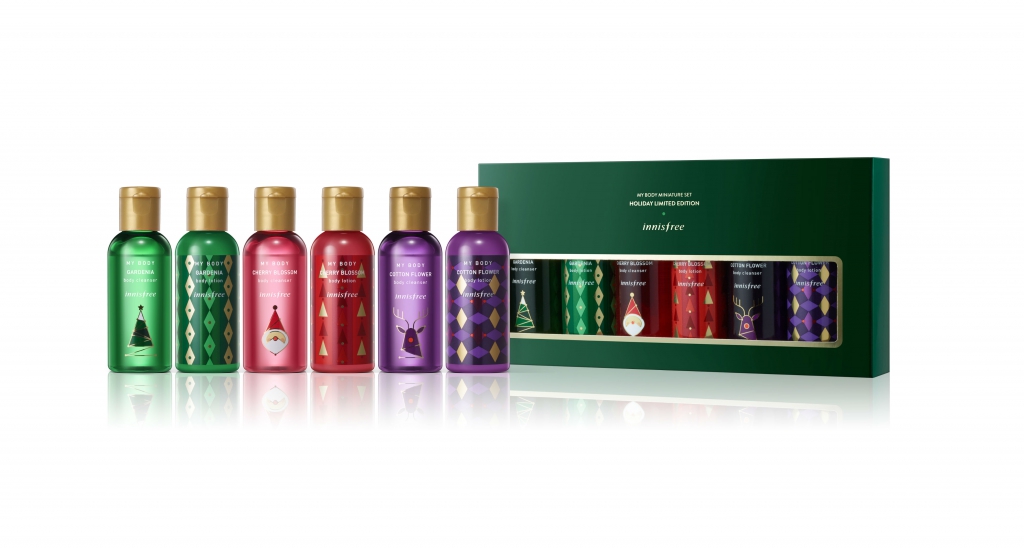 innisfree 2017 Green Christmas, My Body Miniature Set - RM60-Pamper.my