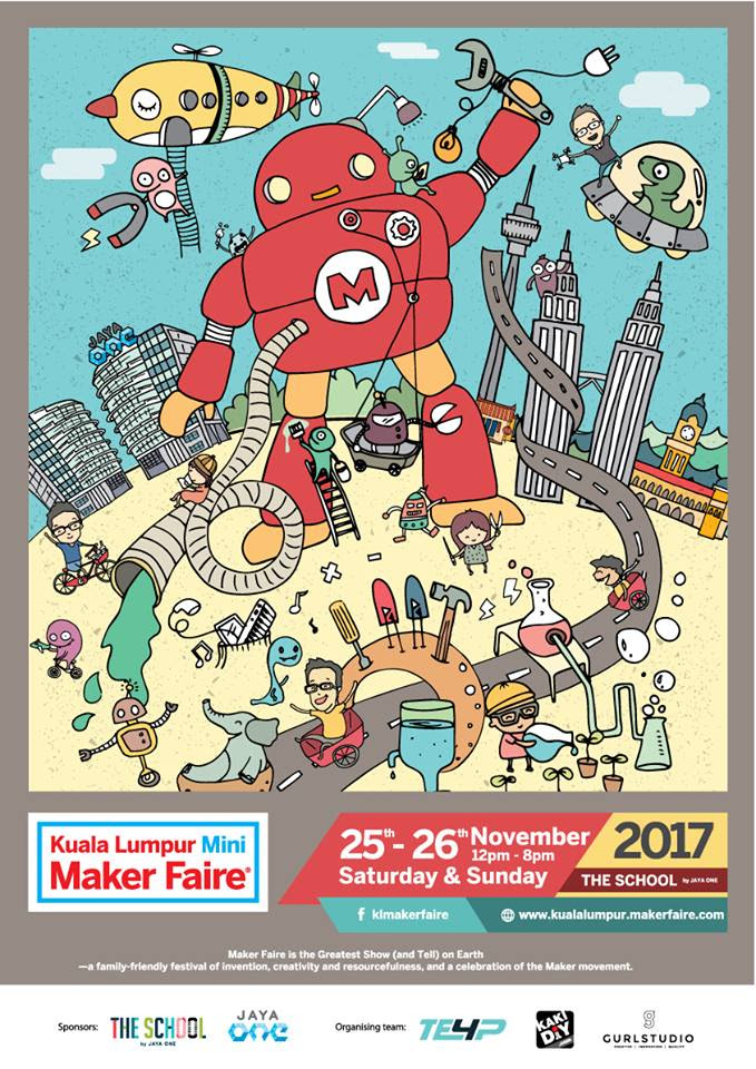 kl mini maker faire poster