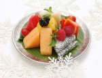 Fresh Fruit Platter of Festive Afternoon Tea @ Lobby Lounge