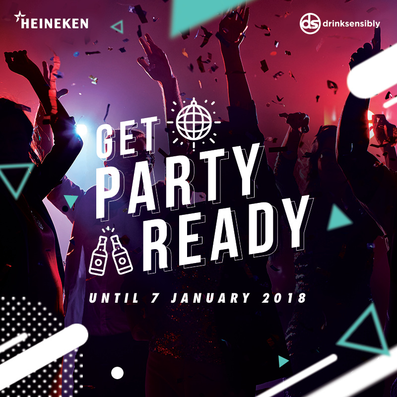 HEINEKEN Malaysia Wants You To Get Party Ready & Drink Sensibly This Festive Season-Pamper.my