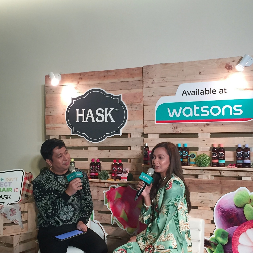 #Scenes: Hollywood Famous Hair Care Brand, Hask Is Now Available In Watsons Malaysis Stores!-Pamper.my